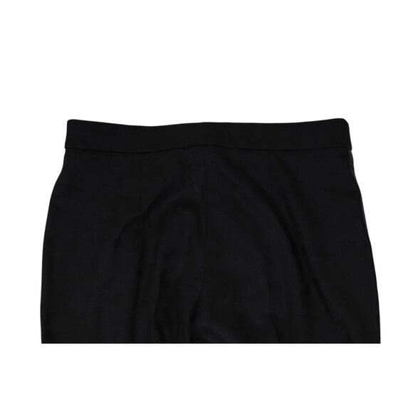 Redemption Subtle Camo Tuxedo Trousers IT 42 US 8 Black Stretch Wool Wide Pant - Picture 10 of 12